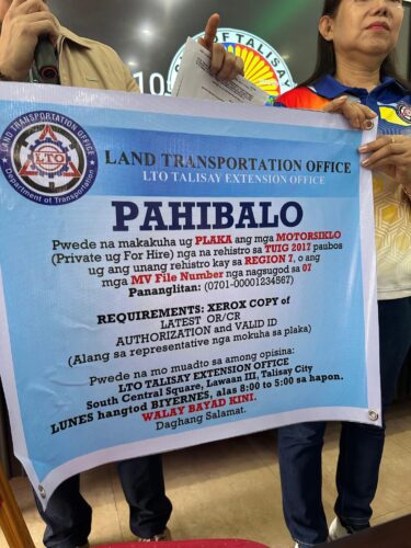 ๐ Schedule of Plate Release (2017 Registrations)